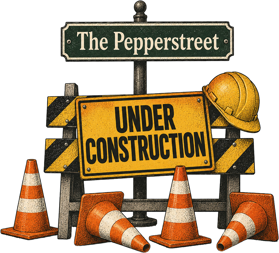 The Pepperstreet under construction